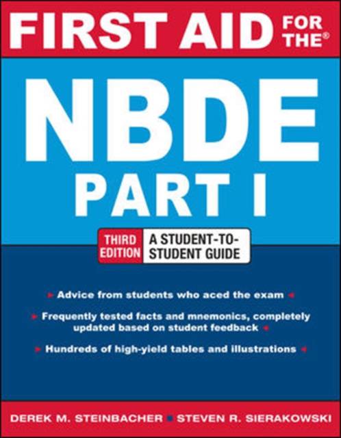 First Aid for the NBDE Part 1, Third Edition