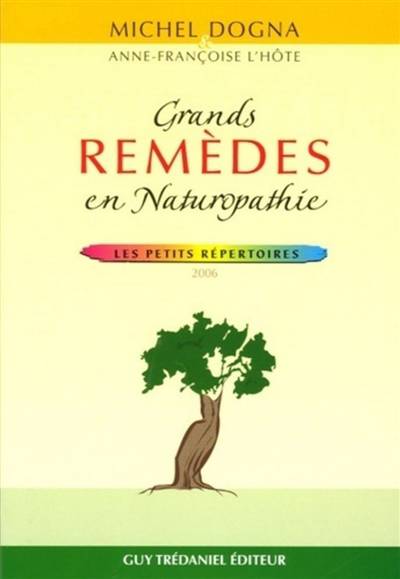 Grands Remedes En Naturopathie