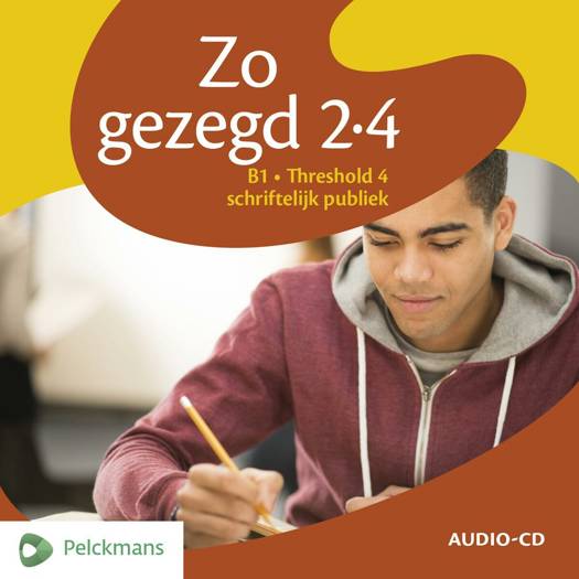Zo gezegd 2.4 Threshold 4 schriftelijk publiek Audio-cd