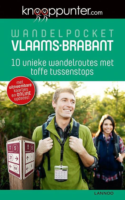 Knooppunter Wandelpocket Vlaams-Brabant + necklace