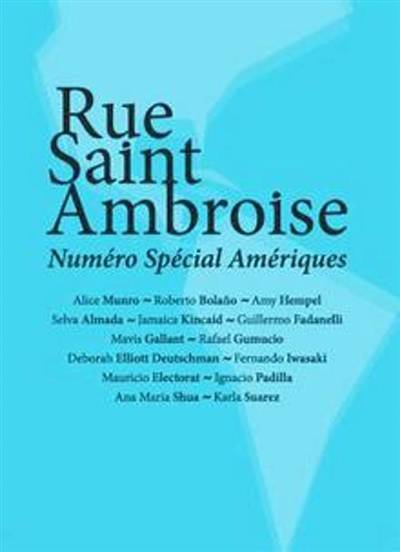Revue De Saint Ambroise N.36 ; Spécial Amériques